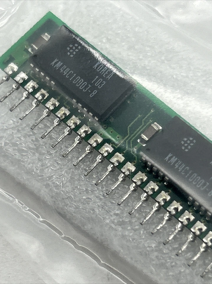 Módulo de memoria SIPP 1 MB, 80 ns, 1x8 2 chips RAM sin paridad muy raro Foto 2 de 4