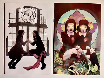 Eros / Psyche (2021 Ablaze) #1 & 2 NM Variant 1:10 Covers