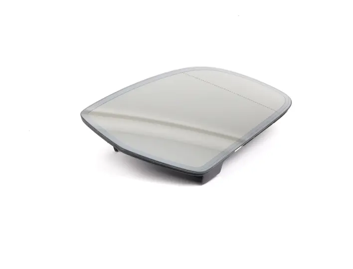 NEW AUDI A3 8P FRONT RIGHT DOOR MIRROR GLASS 8F0857536H ORIGINAL