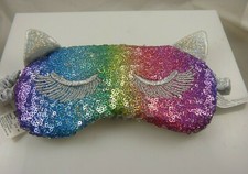 Cat kitty beauty eye mask sleep mask light out Rainbow colors