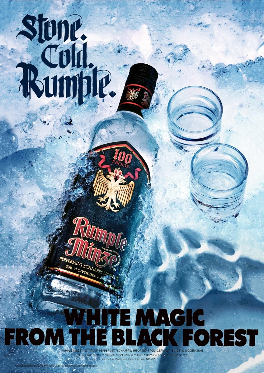 Пару постеров старой рекламы алкоголя. Rumple Minze Peppermint Schnapps Пару постеров старой рекламы алкоголя. Rumple Minze Peppermint Schnapps История,Алкоголь,Ликеры,Реклама