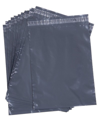 Strong Grey Plastic Mailing Postal Poly Packing Posting Mail Bags - All Sizes - Picture 7 of 7