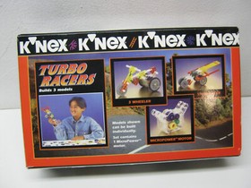 Knex 11104 K'nex Turbo Racers Motorized Micro Power 3 Model Vintage 1995 SEALED