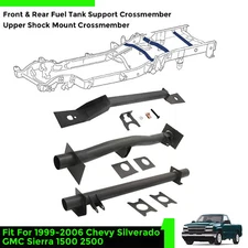 Front Rear Fuel Tank Support Upper Shock Mount Crossmember For Chevy 1999-2006