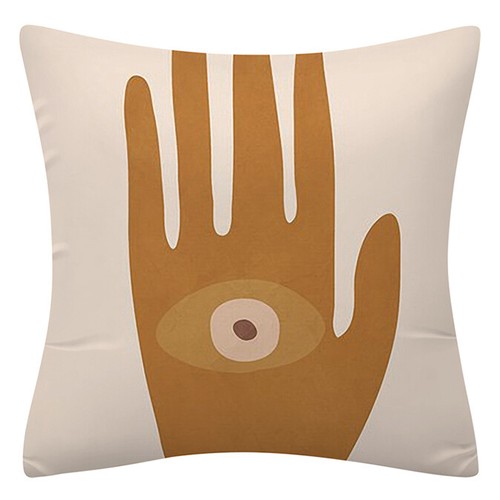 "FUNDA DE ALMOHADA 18x18" Floral Marrón Blanco Doble Cara Funda Cojín Suave Decorativa - Imagen 4 de 38