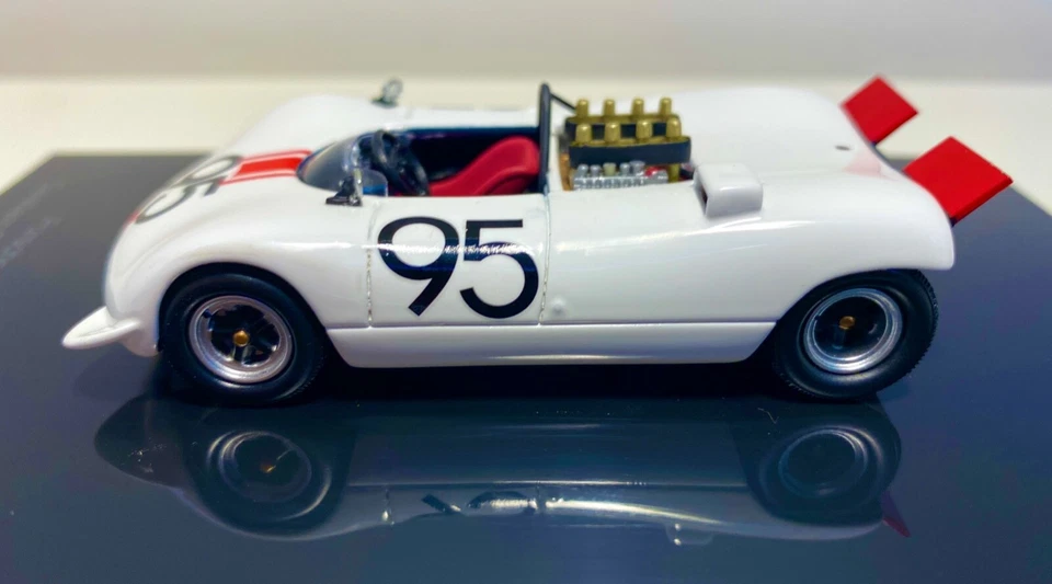 Porsche Bergspyder 909 1968 Gaisberg Rennen #95 Gerhard Mitter 1:43 NOREV - Rare - Immagine 3 di 4