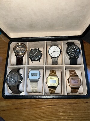 Miscellaneous Lot Of Watches: Marc Jacobs, Fossil, Casio, Nixon (+