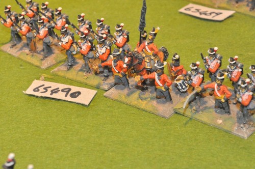 25 Mm Napoleonisch Britisch Line Regt 24 Figuren Inf 65490 EBay