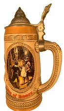 Budweiser Anheuser Busch Limited Edition Lidded Beer Stein #43934