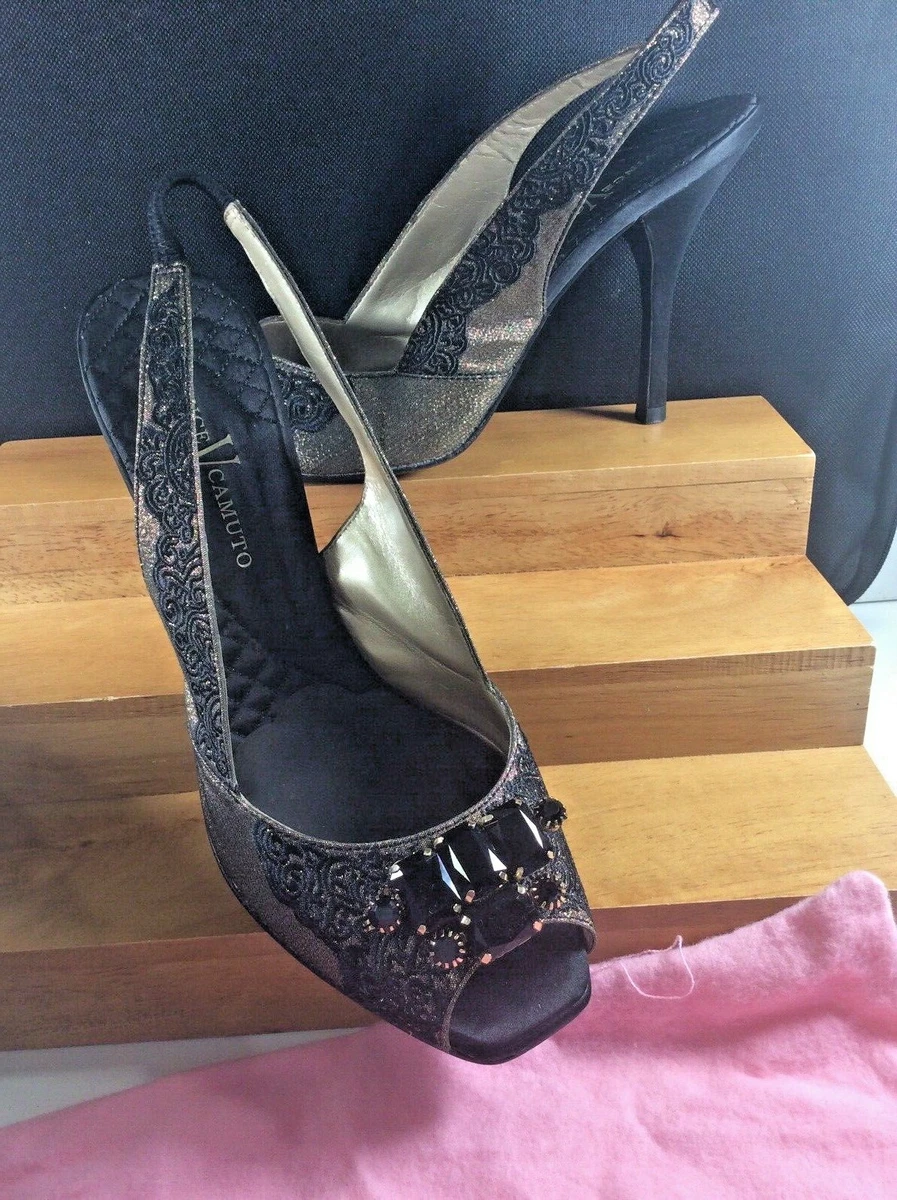 Black glass shoes 2025