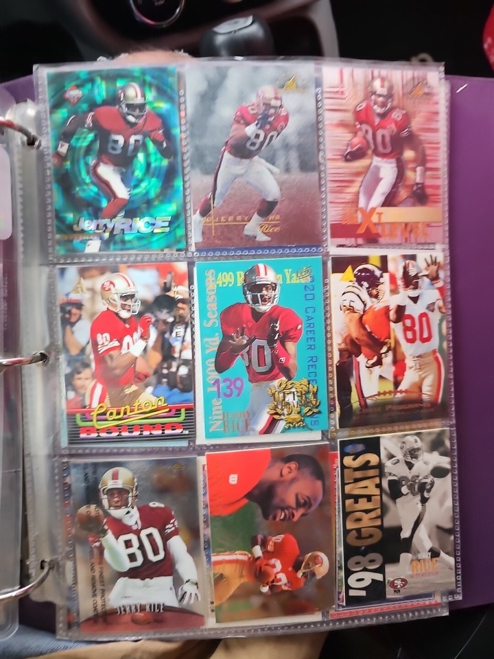 Football Card Lot Rookie Cards, Game Worn Jersey, Peyton Manning