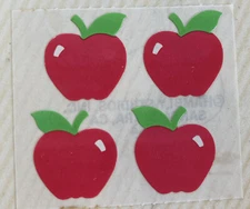 Vintage 1980’s Hambly apple stickers