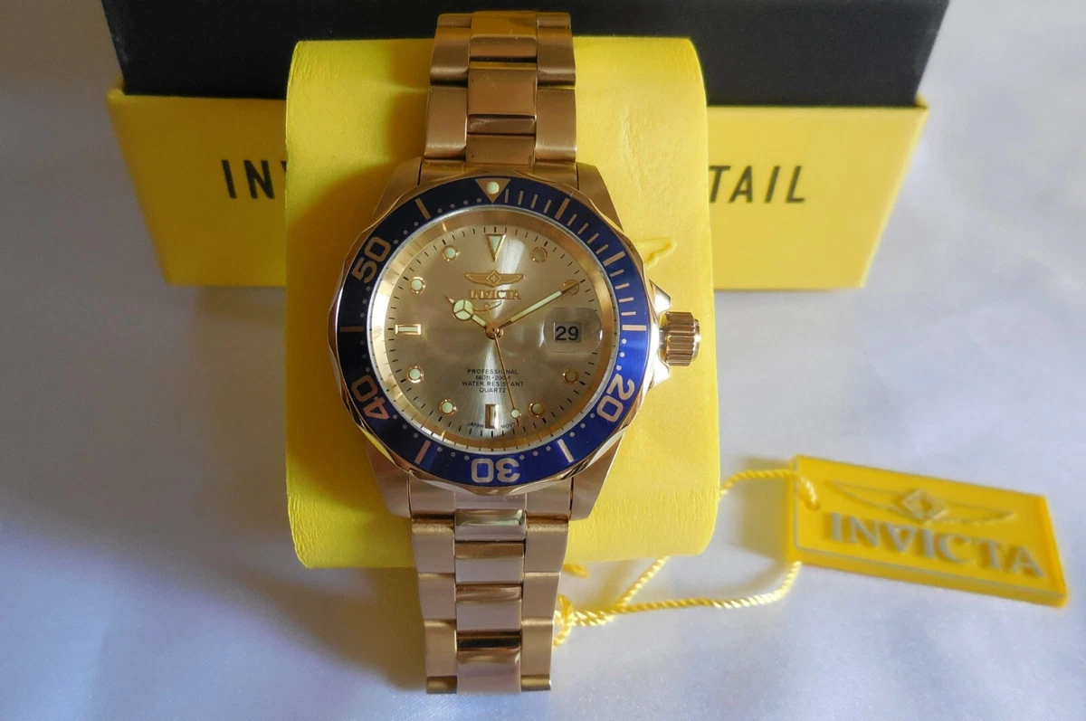 OROLOGIO INVICTA UOMO Pro Diver Acciaio Inox Al Quarzo con Cinturino in
