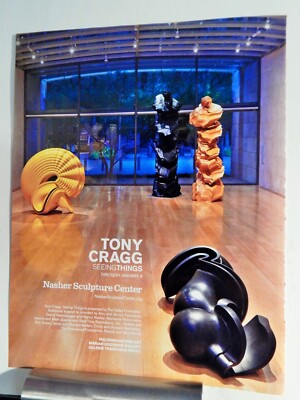 TONY CRAGG ART PIECE VTG ORIG  2011 ADVERTISEMENT