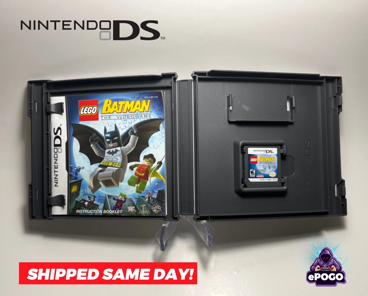 Lego Batman The Video Game (Nintendo DS, 3DS) Complete w/Manual TESTED CIB ✅