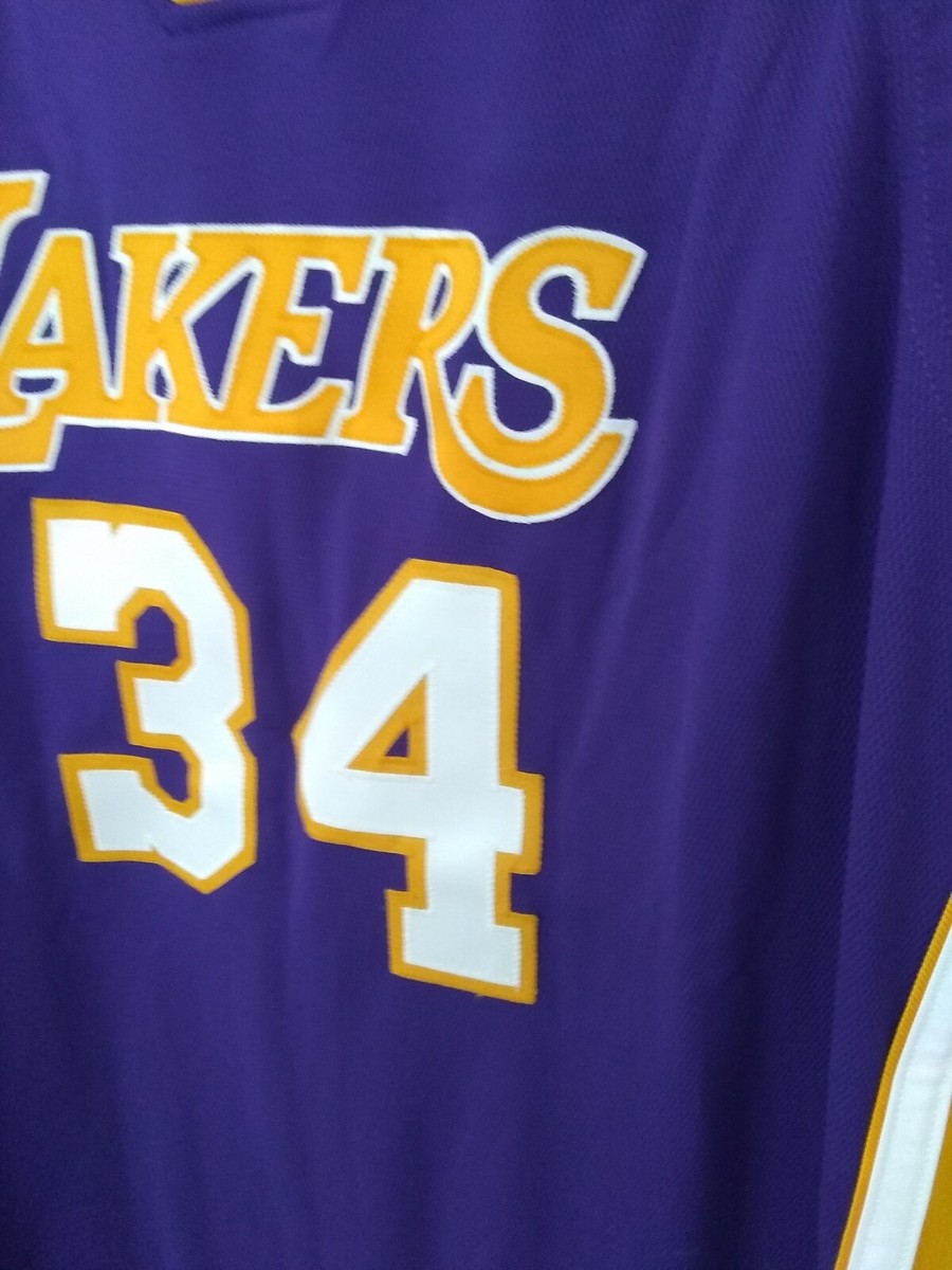 100% Authentic Shaquille O'Neal Vintage 97 Nike Lakers Jersey Size
