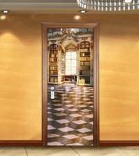 3D Bookshelf I8251 Door Wall Stickers Wall Murals Wall Print Deco Erin 2023