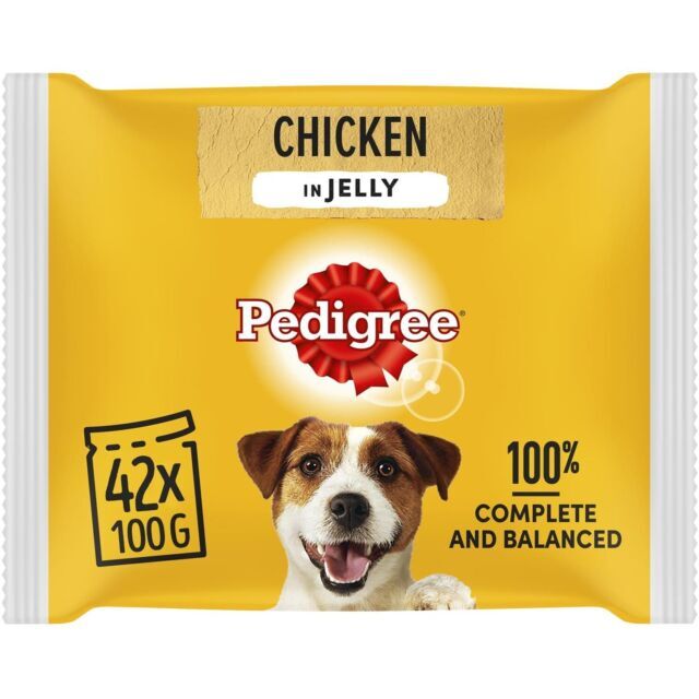 pedigree chum pouches in gravy