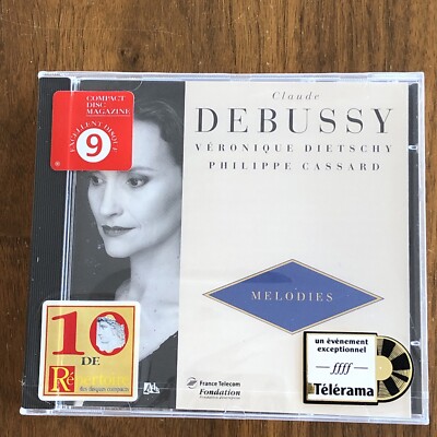 Debussy - Melodies by Veronique Dietschy / Philippe Cassard (CD