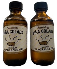 Scentolgy 2 Oz Piña Colada Bottle of 100% Pure Fragrance Oil 2 Pack- Made in USA