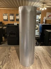 7” x 24” stainless steel stove pipe
