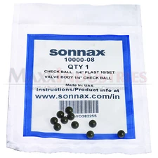 TH350 700 4L60 700R4 4L60E 4L70 .250 Torlon Check Ball 10 Pc Sonnax 10000-08