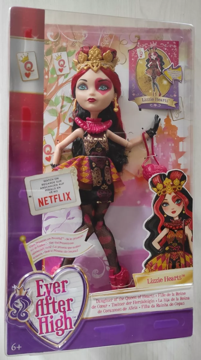 Ever After High First Chapter 2nd Release Lizzie Hearts Doll ( BJG98)  Collectors