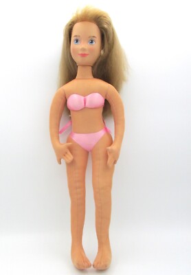 Mattel 1987 HOT LOOKS Elkie Fashion Model Doll #3702 - Soft Body Poseable
