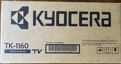Original Kyocera TK1160 Black Toner Cartridge (1T02RY0NL0) SPECIAL OFFER - 第 4/4 張圖片