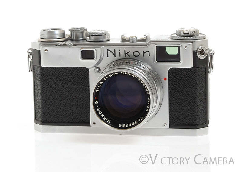Nikon S2 Rangefinder Camera w/ Nikkor-S.C. 5cm F1.4 Lens Nikon S2 Rangefinder Camera w/ Nikkor-S.C. 5cm F1.4 Lens