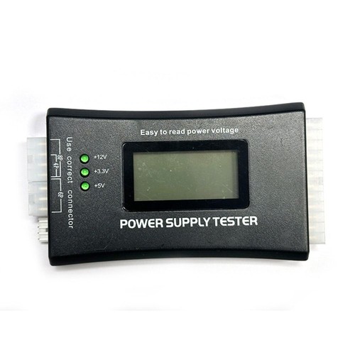Check Quick Power Supply Tester LCD Display Computer Host Power Tester - Photo 5/12