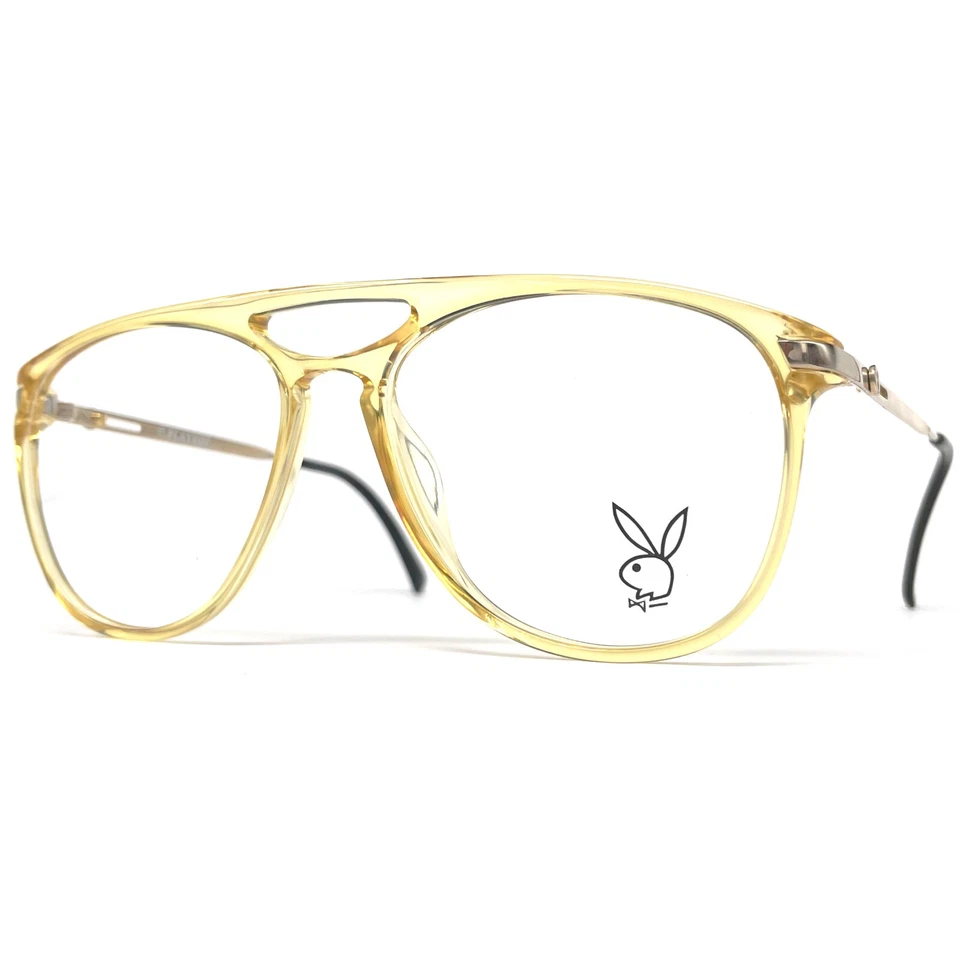 NOS vintage PLAYBOY 4667 glasses frames - CRYSTAL - 80's Germany - ORIGINAL - Bild 2 von 4