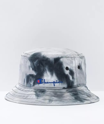 MENS CHAMPION CHARCOAL GRAY TIE DYE 