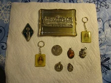 LOT OF RELIGIOUS PENDENTS+MORE L@@K~9 ITEMS!!