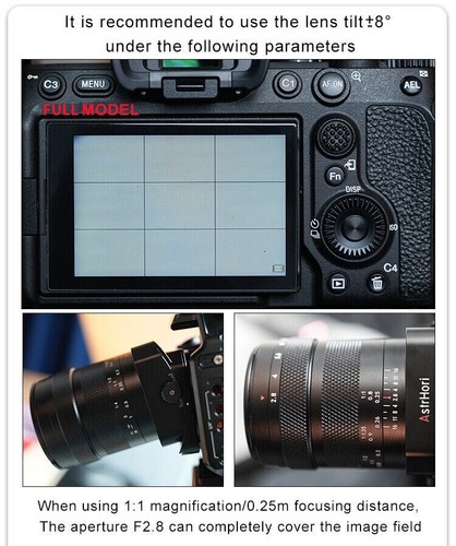 AstrHori 85mm F2.8 Full Frame Tilt-Shift Macro Lens for Sony/Canon/Sigma/Nikon Z - Picture 11 of 17