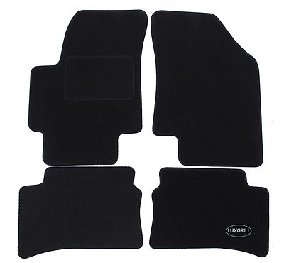 Fußmatten Automatten Velours Für Hyundai Accent 2006-2012 4-Tlg Ohne Bef.