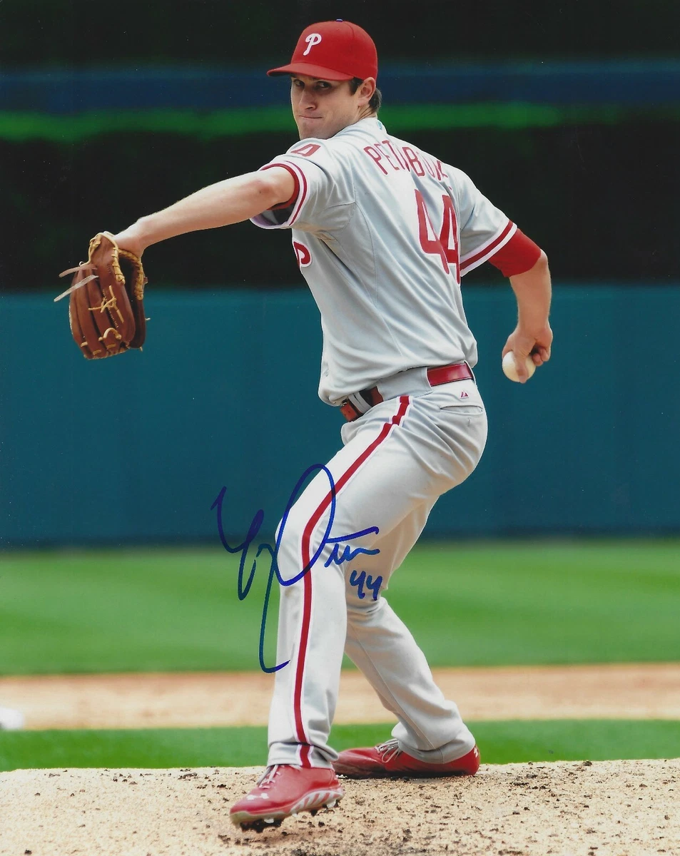 Signed 8x10 JONATHAN PETTIBONE Philadelphia Phillies Autographed photo -  COA | eBay