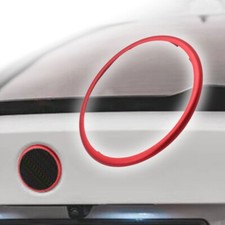 Aluminum Red Trunk Badge Frame Ring Fits 19-24 G20 G22 G26 330i 430i M3 M4 G80