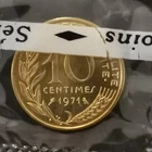 10 CENTIMES MARIANNE 1971 FRANCE / SEALED FROM THE BOX SET