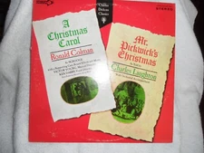 vintage vinyl LP A Christmas Carol/Mr Pickwicks Christmas 1960's Decca DL78010