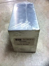 BUD CU-3015-A COMBINATION SNAP OR SCREW TYPE MINIBOX 4" x 2" x 2 3/4"