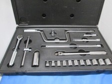 K-d Tools 38 Drive 20 Piece Ratchet 9mm-19mm Socket Set In Case Nos J2