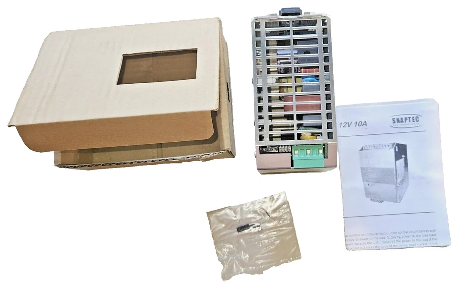 Snaptec CBU-1210A Smart DC UPS 12V 10A Reliable Power Backup Compact Design - Image 2 of 4