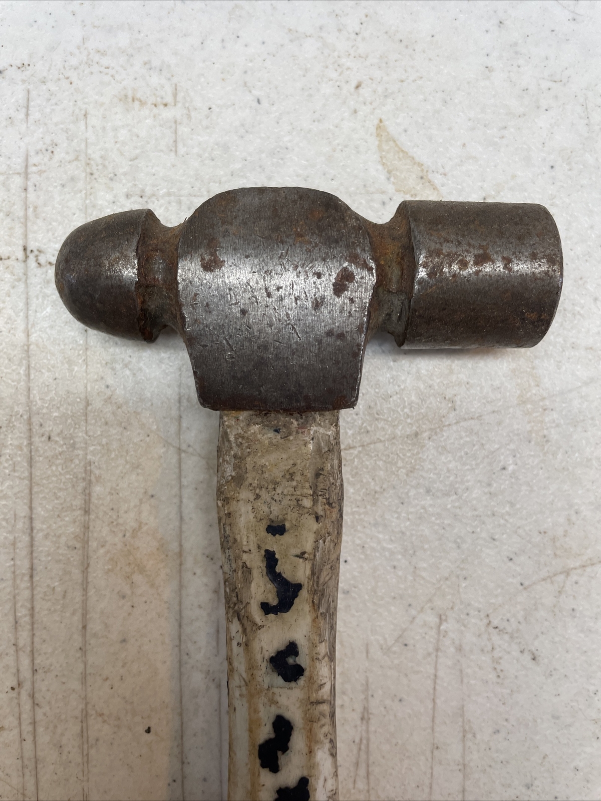 Vintage Ball Peen Hammer Small Head Fiberglass Handle Metal Working 21