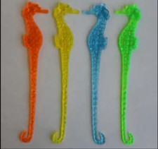 20 patyczków konika morskiego Swizzle Mieszadło do napojów 4 kolory Impreza Bar zabawa Drink Plaża