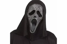 SCREAM CRYSTAL STONES Fun World  GHOST FACE MASK