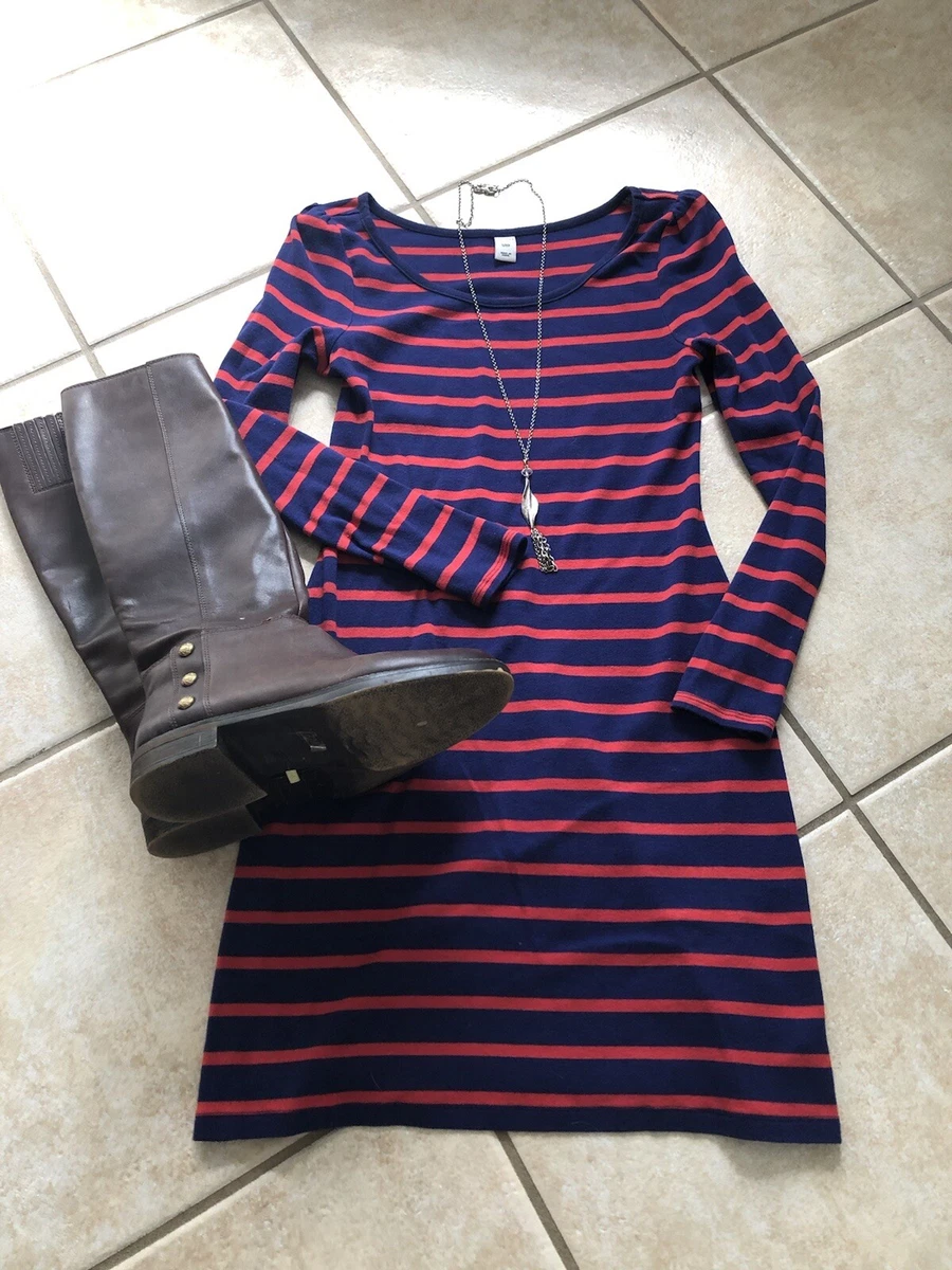 Old navy red striped dress Clearance