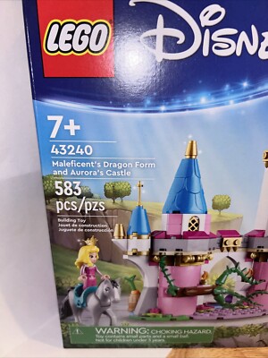 LEGO Disney: Maleficent's Dragon Form And Aurora's Castle (43240