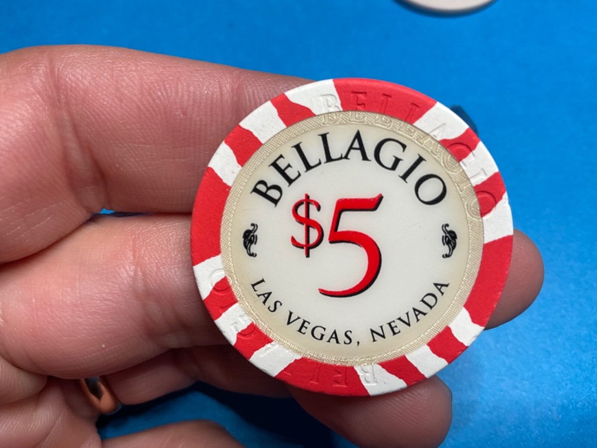 ベラージオ　チップ $5 BELLAGIO LAS VEGAS NEVADA CASINO CHIP ——--Y-214 | eBay