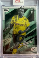 Topps Project 22 Artist Jamie Bynoe-Gittens Rookie Card RC Green 22/22 SP. rookie card picture